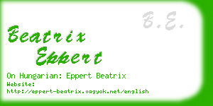 beatrix eppert business card